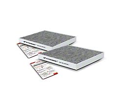 Activated Carbon Cabin Air Filter; Set of Two (11-21 Jeep Grand Cherokee WK2)