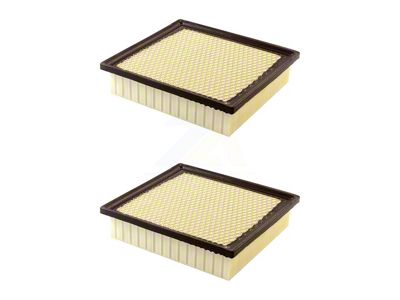 Air Filter; 2-Pack (11-21 Jeep Grand Cherokee WK2, Excluding EcoDiesel & 6.2L HEMI)