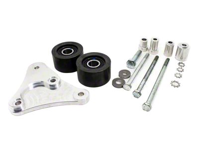 Aluminum Hellcat Supercharger Swap Conversion Idler Bracket Kit (05-24 V8 HEMI Jeep Grand Cherokee WK & WK2, Excluding Trackhawk)