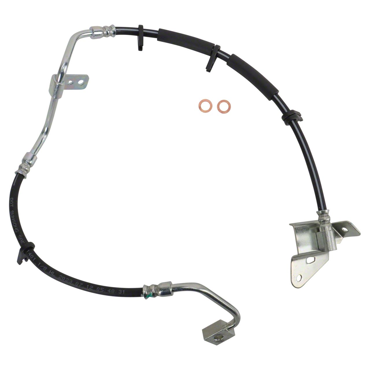 Rear Brake Hose Set 84YVNZ55 For Yukon XL 1500 2007 2008 2009 2010 2011