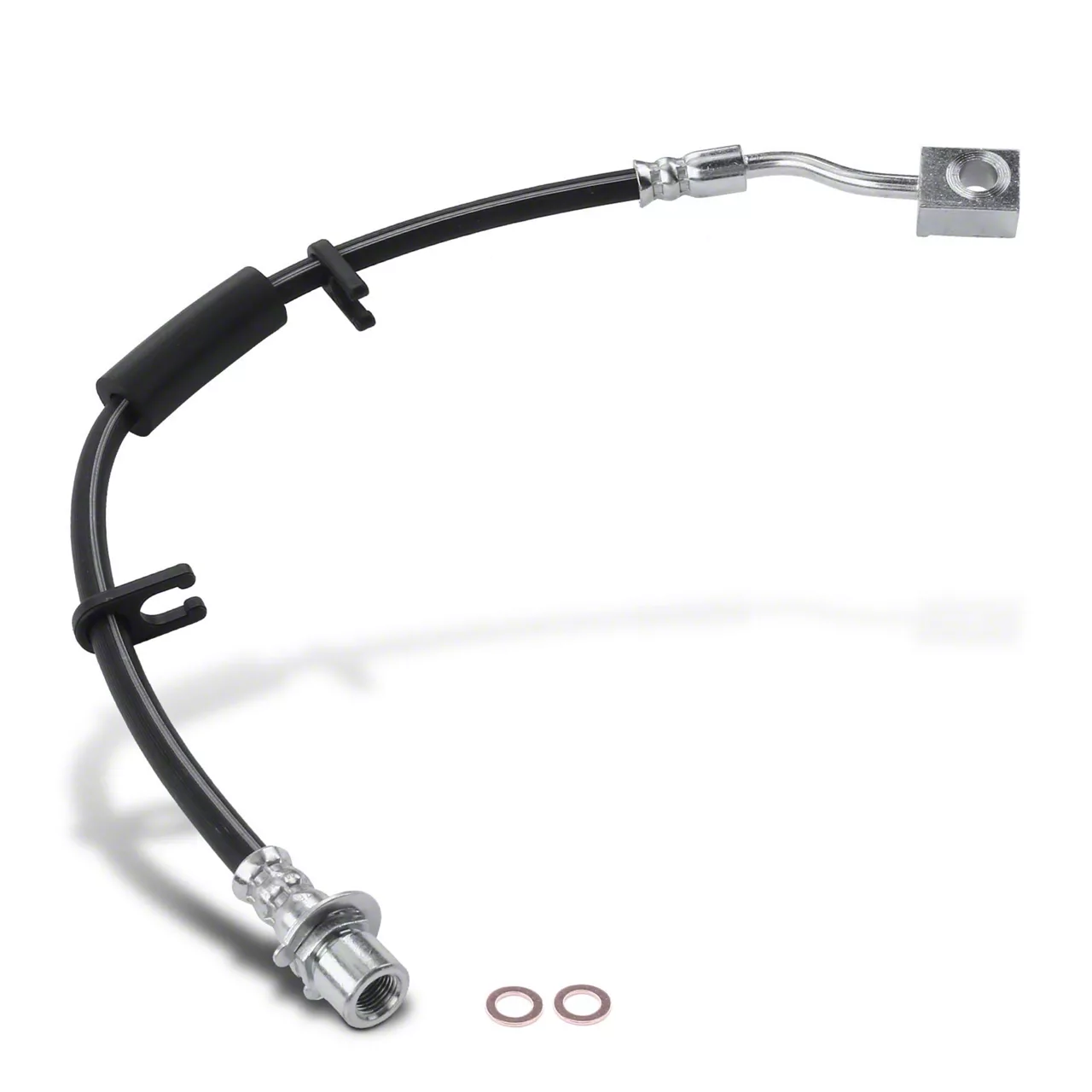 Jeep Grand Cherokee Brake Hydraulic Hose; Front Driver Side (1620 3.0L