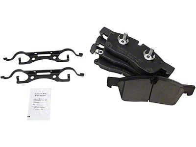 Ceramic Brake Pads; Front Pair (11-12 Jeep Grand Cherokee WK2, Excluding SRT8; 13-16 Jeep Grand Cherokee WK2 w/ Solid Rear Rotors)