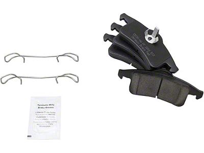 Ceramic Brake Pads; Rear Pair (99-04 Jeep Grand Cherokee WJ)