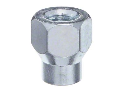 Chrome Open Acorn ET Lug Nuts; M14x1.5; Set of 20 (11-25 Jeep Grand Cherokee WK2 & WL)