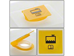 Coolant Recovery Tank with Cap (05-10 Jeep Grand Cherokee WK, Excluding Diesel)