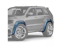 Demon Style Widebody Fender Flares; Unpainted (18-21 Jeep Grand Cherokee WK2 SRT, Trackhawk)