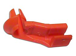 Door Lock Rod Clip; Orange (95-04 Jeep Grand Cherokee ZJ & WJ)