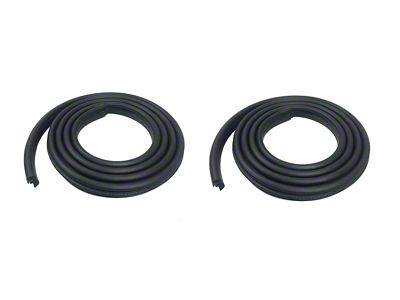 Door Seal Kit on Body; Front Door Driver and Passenger Side (99-04 Jeep Grand Cherokee WJ)