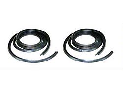 Door Seal Kit; Rear Door Driver and Passenger Side (93-98 Jeep Grand Cherokee ZJ)