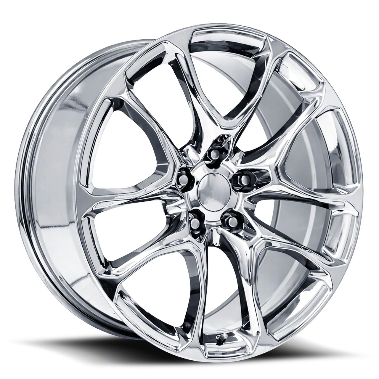 Jeep Grand Cherokee Durango SRT Replica Chrome Wheel; 20x10; 50mm