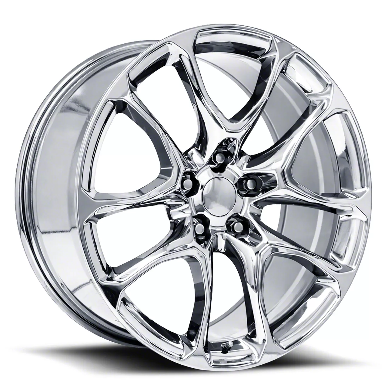 Jeep Grand Cherokee Durango SRT Replica Chrome Wheel; 20x10; 50mm