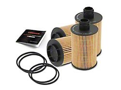Engine Oil Filter; Set of 4 (14-20 3.0L EcoDiesel Jeep Grand Cherokee WK2)