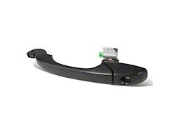 Exterior Door Handle with Key Hole; Front Driver Side; Black Primer (11-17 Jeep Grand Cherokee WK2 w/o Smart Key)