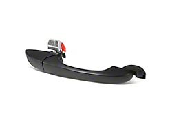 Exterior Door Handle without Key Hole; Front Passenger Side; Black Primer (11-17 Jeep Grand Cherokee WK2 w/o Smart Key)