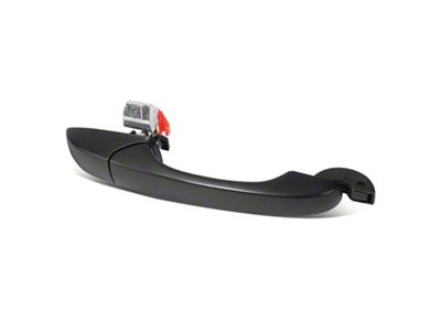 Exterior Door Handle without Key Hole; Front Passenger Side; Black Primer (11-17 Jeep Grand Cherokee WK2 w/o Smart Key)