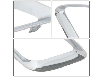Fog Light Bezel; Chrome Trim; Passenger Side (12-16 Jeep Grand Cherokee WK2 SRT8)
