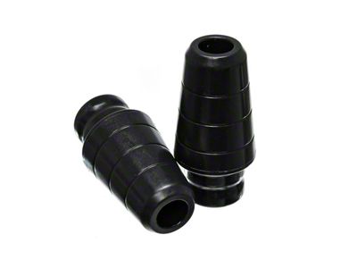 Front Extended Bump Stops for 1.75-Inch Lift; Black (93-98 Jeep Grand Cherokee ZJ)