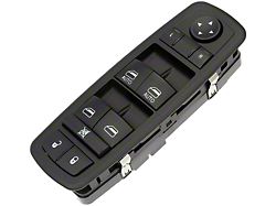 Front Window Switch 11-Button; Driver Side (11-13 Jeep Grand Cherokee WK2)
