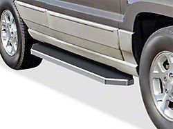 H-Style Running Boards; Black (99-04 Jeep Grand Cherokee WJ Laredo)