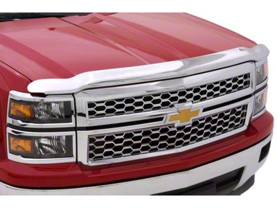 Hood Shield; Chrome (05-10 Jeep Grand Cherokee WK)