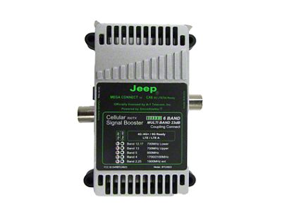 Jeep MEGA CONNECT Cell Phone Signal Booster (Universal; Some Adaptation May Be Required)