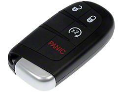 Keyless Entry Remote; 4-Button (14-21 Jeep Grand Cherokee WK2 w/ Remote Start)