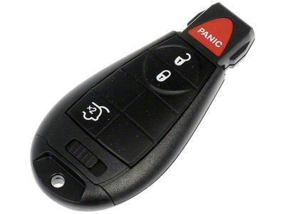Keyless Entry Remote; 4-Button (08-10 Jeep Grand Cherokee WK w/o Remote Start)