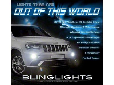 LED Halo Fog Lights (14-21 Jeep Grand Cherokee WK2)