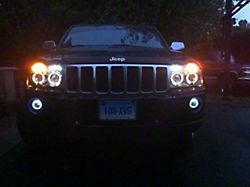 LED Halo Fog Lights (05-10 Jeep Grand Cherokee WK)