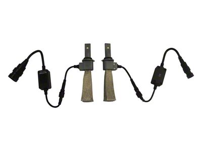 LED Headlight Bulbs; Low Beam; 9006 (99-10 Jeep Grand Cherokee WJ & WK)