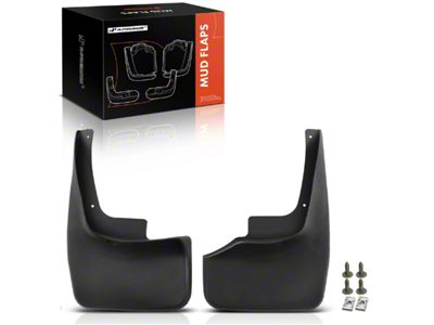 Mud Flap Splash Guards; Rear (05-10 Jeep Grand Cherokee WK)