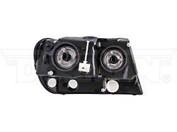 OE Style Headlight; Black Housing; Clear Lens; Driver Side (99-04 Jeep Grand Cherokee WJ Laredo)