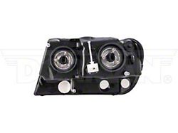 OE Style Headlight; Black Housing; Clear Lens; Passenger Side (99-04 Jeep Grand Cherokee WJ Laredo)