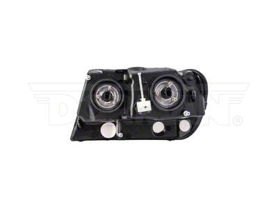 OE Style Headlight; Black Housing; Clear Lens; Passenger Side (99-04 Jeep Grand Cherokee WJ Laredo)
