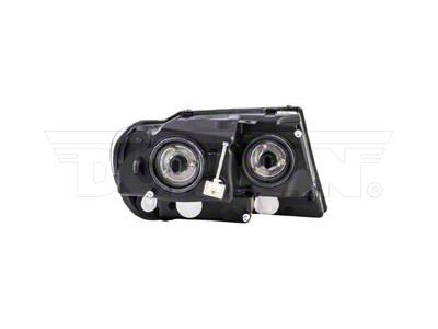 OE Style Headlight; Chrome Housing; Clear Lens; Driver Side (99-04 Jeep Grand Cherokee WJ Limited)