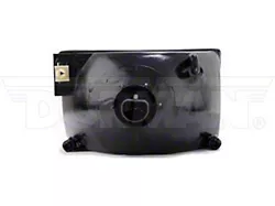 OE Style Headlight; Chrome Housing; Clear Lens; Driver Side (93-98 Jeep Grand Cherokee ZJ)