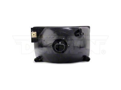 OE Style Headlight; Chrome Housing; Clear Lens; Driver Side (93-98 Jeep Grand Cherokee ZJ)