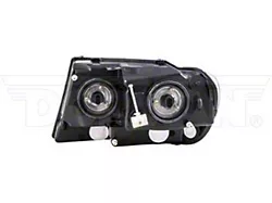 OE Style Headlight; Chrome Housing; Clear Lens; Passenger Side (99-04 Jeep Grand Cherokee WJ Limited)