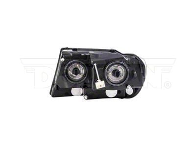 OE Style Headlight; Chrome Housing; Clear Lens; Passenger Side (99-04 Jeep Grand Cherokee WJ Limited)