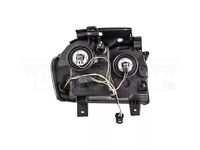 Black Bezel Dual Halo Projector LED Headlights For 2005-2007 Jeep Grand Cherokee - Pair