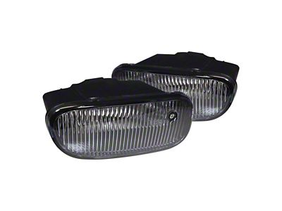OE Style Replacement Fog Lights; Clear (99-03 Jeep Grand Cherokee ZJ)