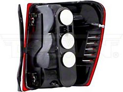 OE Style Tail Light; Black Housing; Red/Clear Lens; Driver Side (02-04 Jeep Grand Cherokee WJ)