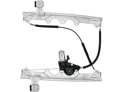 Power Window Regulator and Motor Assembly; Front Driver Side (2005 Jeep Grand Cherokee WK)