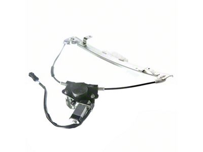 Power Window Regulator with Motor; Rear Passenger Side (99-00 Jeep Grand Cherokee WJ)