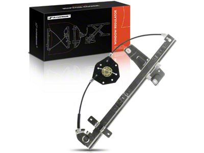 Power Window Regulator without Motor; Front Driver Side (99-00 Jeep Grand Cherokee WJ)