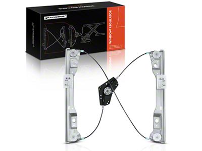 Power Window Regulator without Motor; Front Driver Side (11-21 Jeep Grand Cherokee WK2)