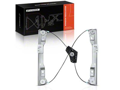 Power Window Regulator without Motor; Front Passenger Side (11-21 Jeep Grand Cherokee WK2)