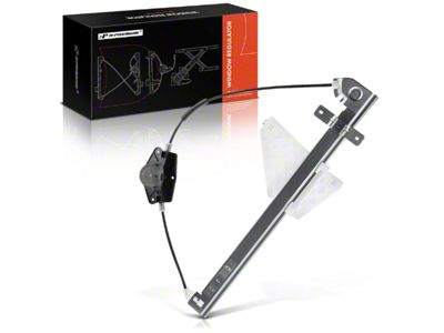 Power Window Regulator without Motor; Rear Passenger Side (01-04 Jeep Grand Cherokee WJ)