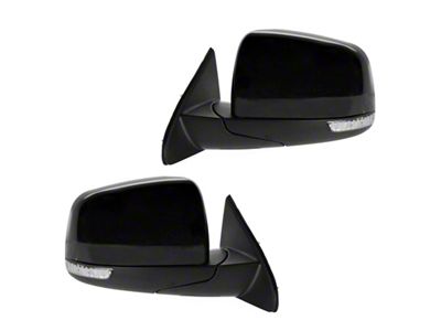 Powered Heated Mirrors; Unpainted (11-19 Jeep Grand Cherokee WK2 w/ Memory Mirrors)
