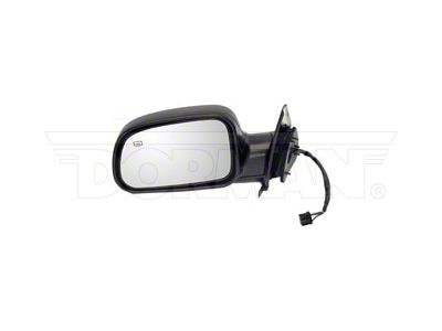 Powered Heated Side Mirror; Driver Side; Black (99-04 Jeep Grand Cherokee WJ w/o Memory Mirrors)